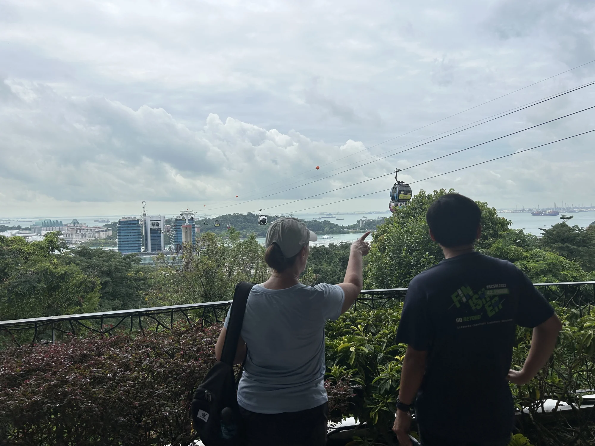 picture of host and traveller taken during walking tour